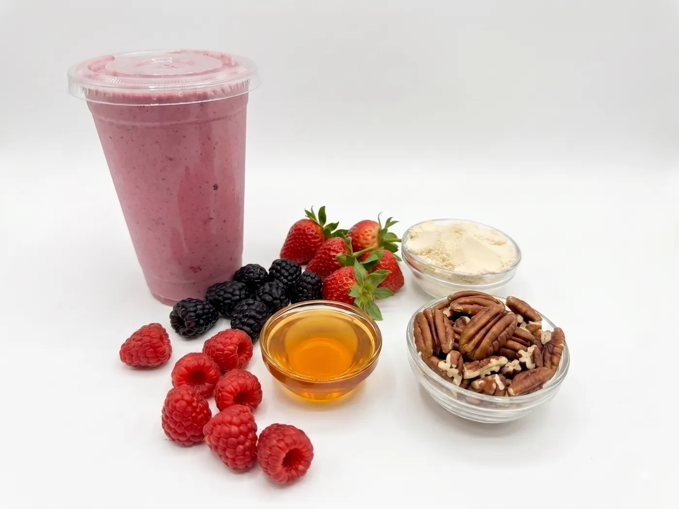 Muscle Berry smoothie